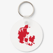 Denmark Map keychains