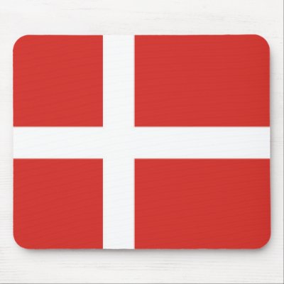 Denmark Mouse Pads by lonvig