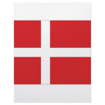 Denmark National Flag Personalized Letterhead