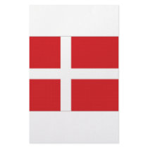 Denmark National Flag Personalized Stationery