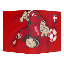 Denmark shield Danish badge emblem gifts Binder
