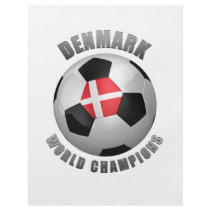 DENMARK SOCCER CHAMPIONS CUSTOM FLYER