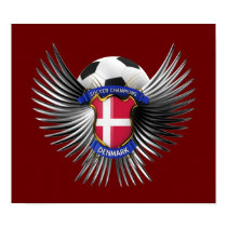 Denmark Soccer Champions Print