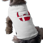 Denmark Soccer Dog Tee Shirt