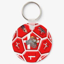 Denmark soccer fans Tees and football gifts keychains