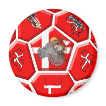 Denmark soccer fans Tees and football gifts magnets by SoccerJersey Denmark soccer fans Tees and football gifts magnets