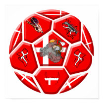 Denmark soccer fans Tees and football gifts posters