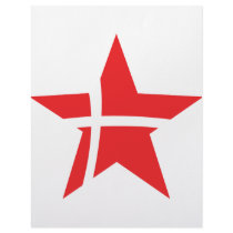 denmark star icon customized letterhead