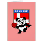This is a cute shirt for table tennis players and fans. Panda loves to play table tennis in front of this flag of Denmark! This table tennis panda shirt is a great gift for table tennis players and fans!