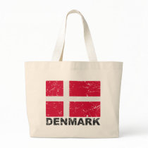 Denmark Vintage Flag bags by allworldtees Denmark Vintage Flag bags