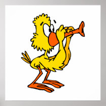 Denn Duck Poster