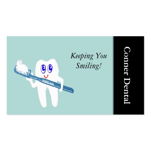 Dental Appointment Business Card (front side)