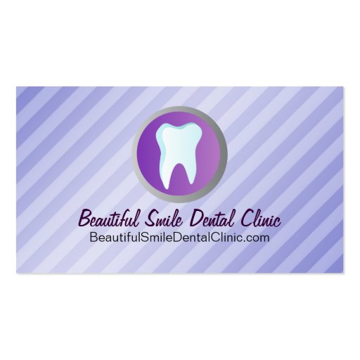 Dental Appointment Cards Template Business Card Zazzle