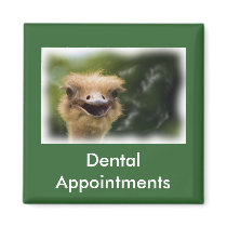 Dental Appointment Magnet by Welshpixels Dental Appointment Magnet