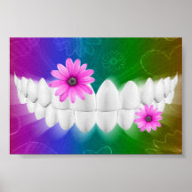 Dental art poster