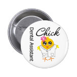 Dental Assistant Chick buttons