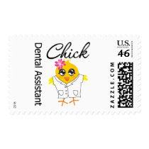 Dental Assistant Chick Stamp