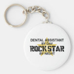 Dental Assistant Rock Star Key Chain