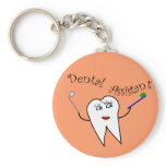 Dental Assistant T-shirts and Gifts keychains
