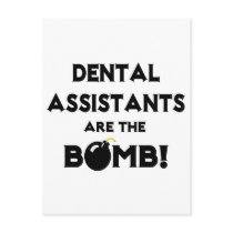 Dental Assistants Are The Bomb! Postcards