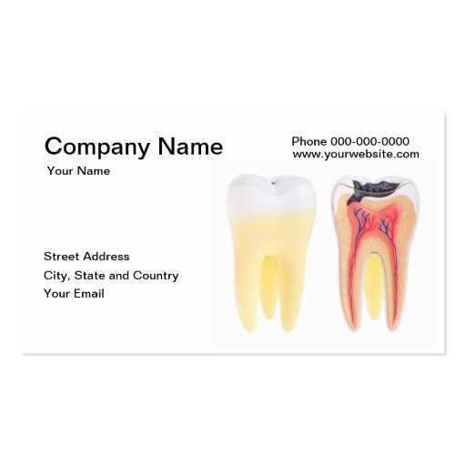 Dental Business Card (front side)