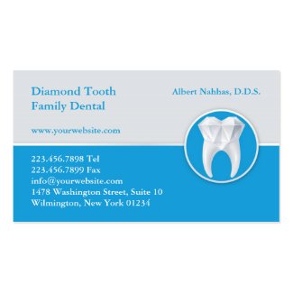 Dental Business Card w/Appointment