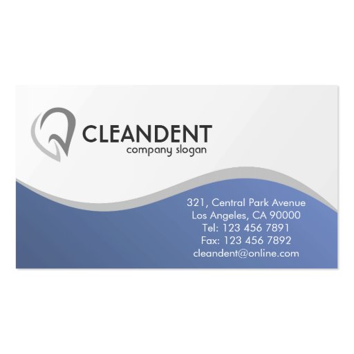Dental - Business Cards (front side)