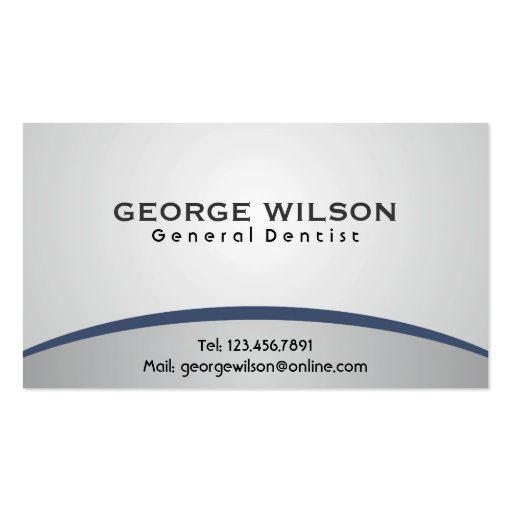 Dental - Business Cards (front side)