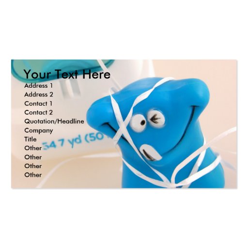 Dental Card Business Card (front side)