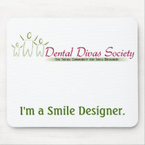 Dental Diva Mousepad by Divalish Dental Diva Mousepad