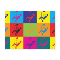Dental Hygiene Pop Art postcards