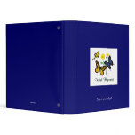 Dental Hygienist Butterflies Binder