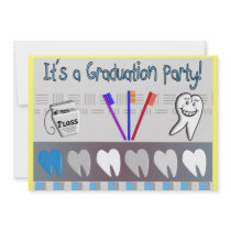 Dental Hygienist Graduation Invitations