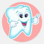 Dental Hygienist Round Stickers