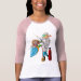 Ladies 3/4 Sleeve Raglan (Fitted)