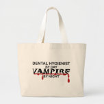 Dental Hygienist Vampire by Night Canvas Bag