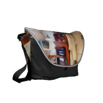 Dental Lab WithLab Coat messenger bags