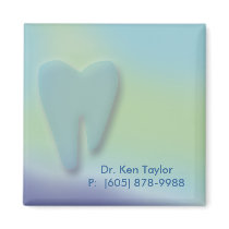 Dental Molar Fridge Magnet Blue / Purple by BestCards Dental Molar Fridge Magnet Blue / Purple
