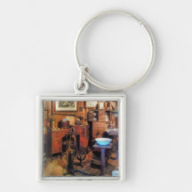 Dental Office With Drill Key Chain