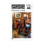 Dental Office With Drill Stamp