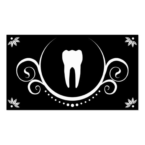 dental sophistications business cards (front side)