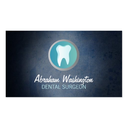 Dental Surgeon Business Cards (front side)