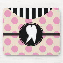 Dental Tooth Design Gifts Mousepad