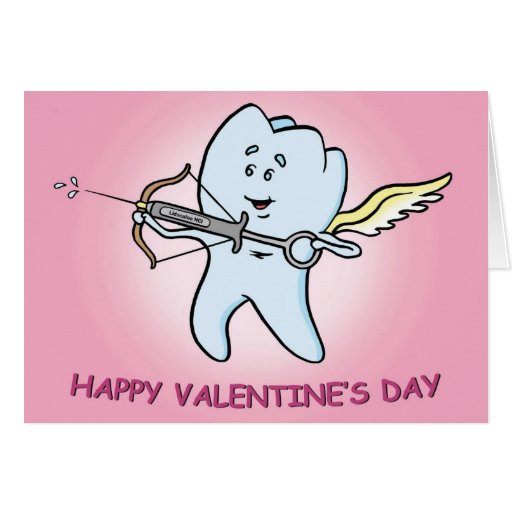 Dental Valentine's Day Card Zazzle