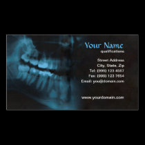 dentist business card business cards