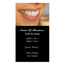 Dentist Business Card