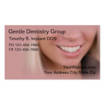 Dentist Business Cards