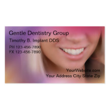 Dentist Business Cards