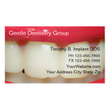 Dentist Business Cards