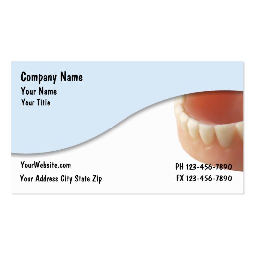 Dentist Business Cards_2 (front side)